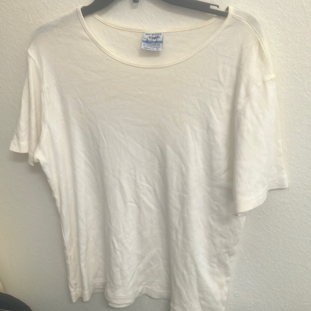 FINAL MARKDOWN Sea breeze short sleeved tee large
